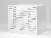 Metal Drawer Draftech - A1 DIN - 10 drawers