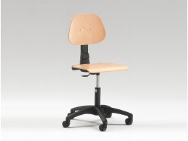 Professional Chair - Beech - Swivel - Made in Italy