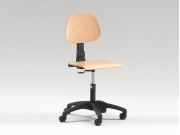 Professional Chair - Beech - Swivel - Made in Italy