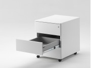 Office Document Drawer - 3 Drawers - White or Black