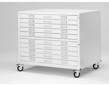 Draftech Filing Chest of Drawers--A0 Format -10 Drawers- Made in Italy