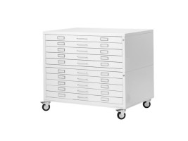  Draftech Cassettiera Archiviazione--Formato A0 -10 Cassetti- Made in Italy