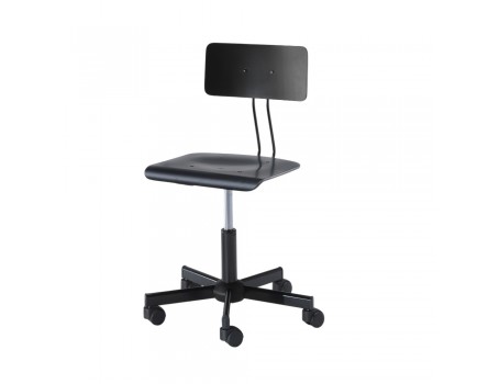 Swivel Designer Chair - Black